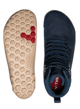 Load image into Gallery viewer, Vivobarefoot Tracker Textile FG2 Men&#39;s Barefoot Shoe Blue

