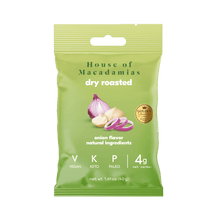 Load image into Gallery viewer, House of Macadamias Onion Macadamia Nuts 40g
