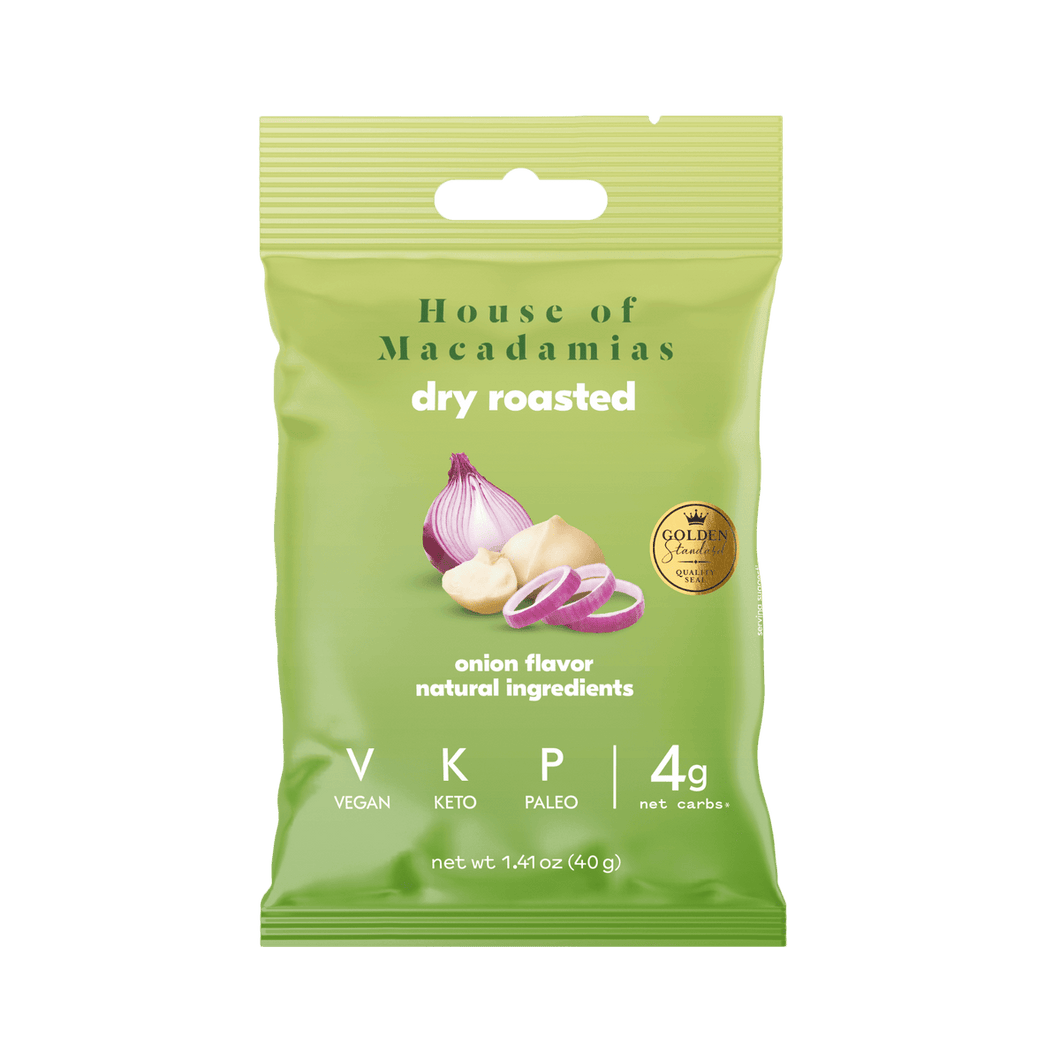 House of Macadamias Onion Macadamia Nuts 40g