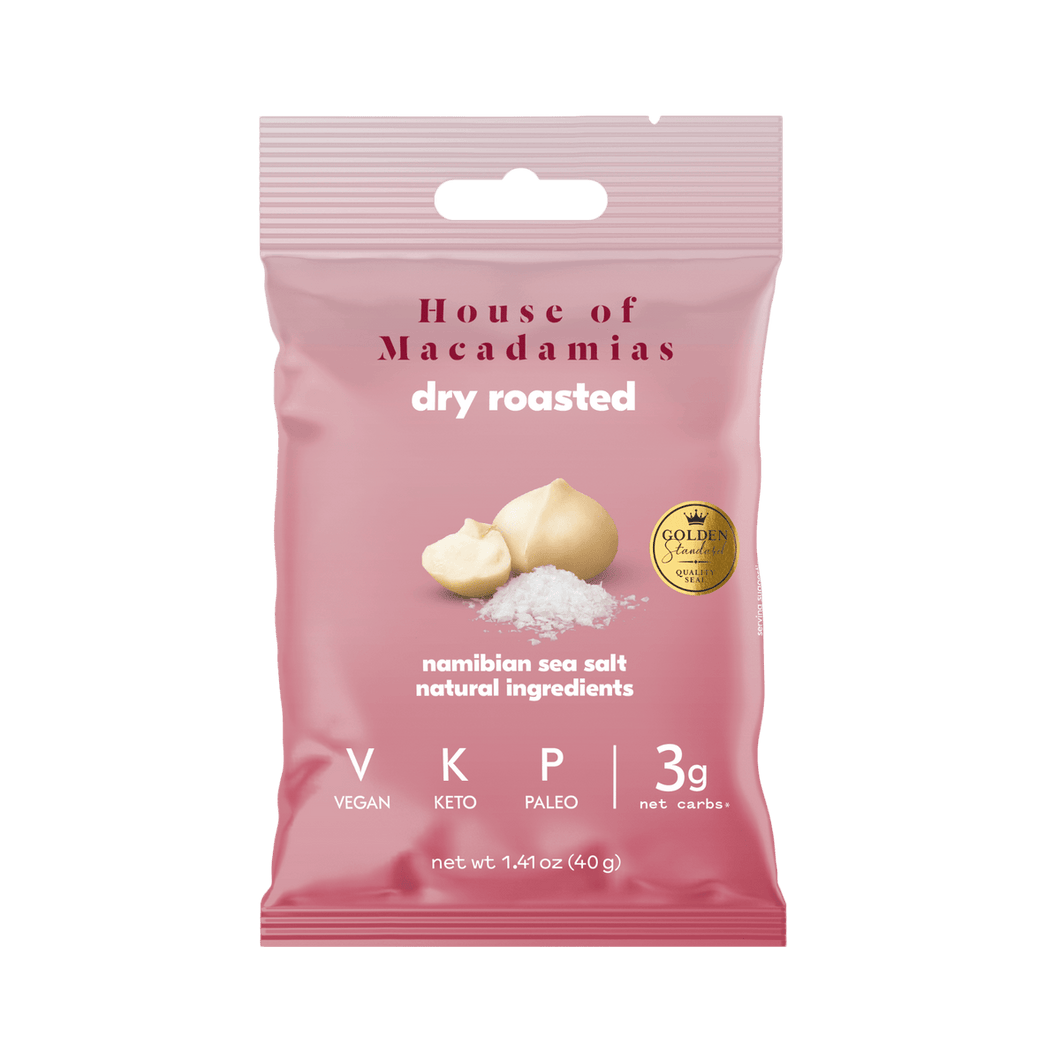 House of Macadamias Sea Salt Macadamia Nuts 40g