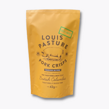 Load image into Gallery viewer, Louis Pasture Pork Crisps Dilly 42g