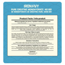 Load image into Gallery viewer, Iron Ivy Creatine Gummies 120 Gummies