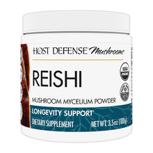 Load image into Gallery viewer, Host Defense Reishi Mycelium Powder 100g
