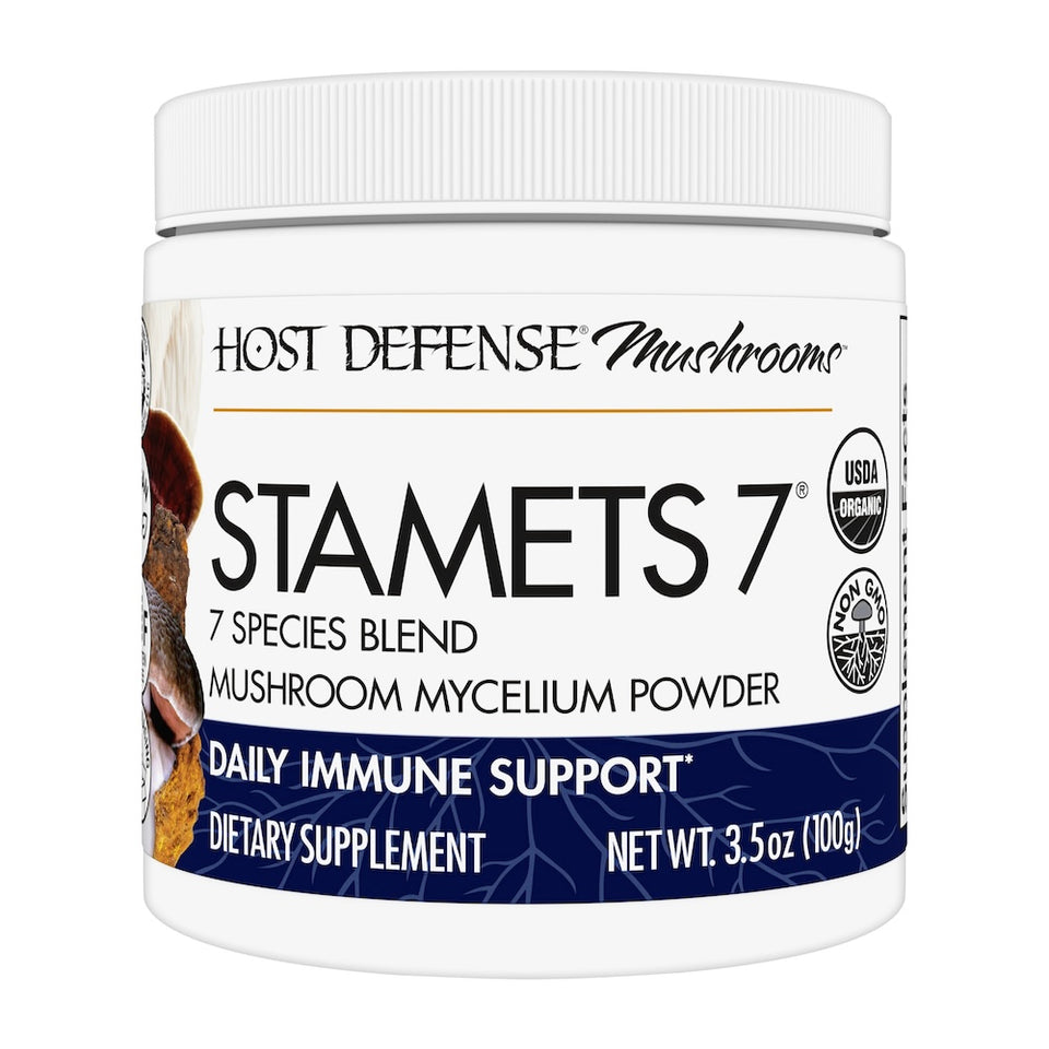 Host Defense Stamets 7 Mycelium Powder 100g