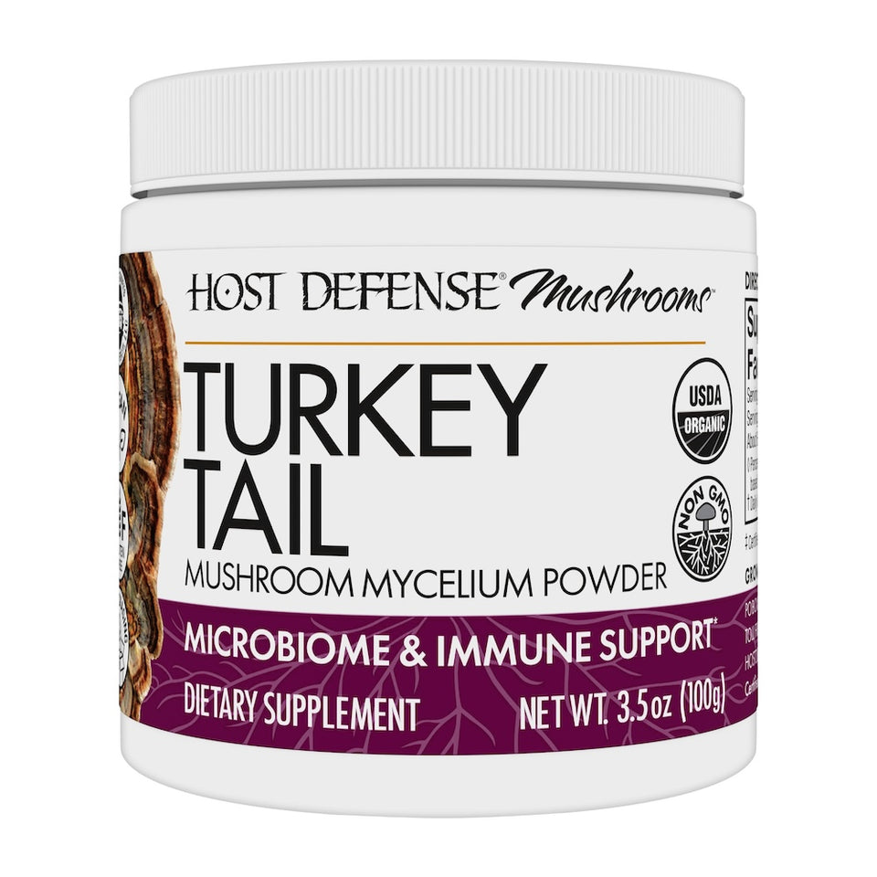 Host Defense Turkey Tail Mycelium Powder 100g