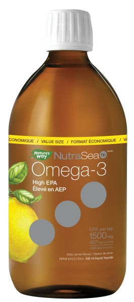 NutraSea HP Omega-3 Lemon 500ml