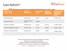 Load image into Gallery viewer, LivOn Lypo-Spheric Vitamin C