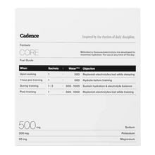 Load image into Gallery viewer, Cadence Core 500 Melonberry 5g x 30