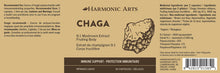 Load image into Gallery viewer, Harmonic Arts Chaga Mushroom Capsules 60s
