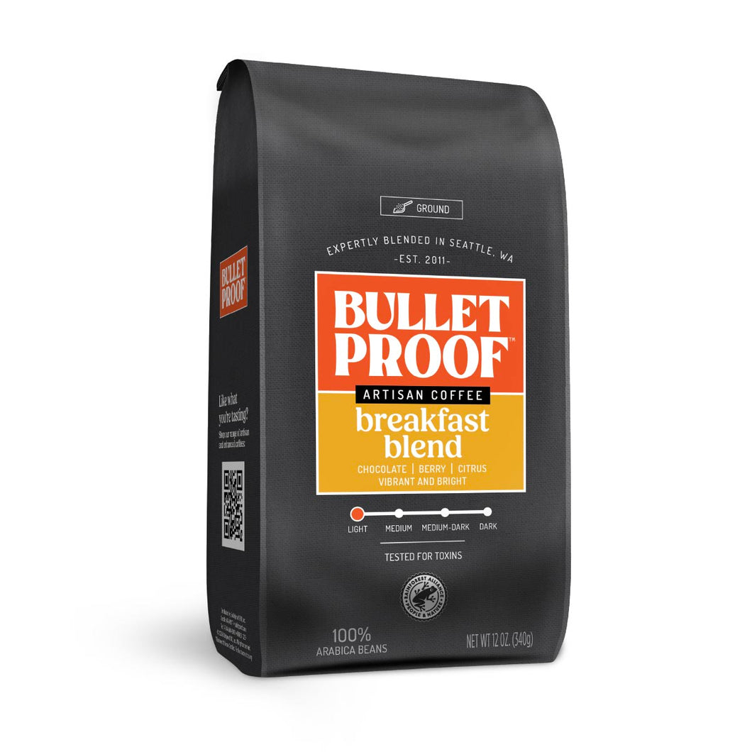 Bulletproof Breakfast Blend Coffee Ground 340g