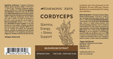 Load image into Gallery viewer, Harmonic Arts Cordyceps Mushroom Tincture 100mL
