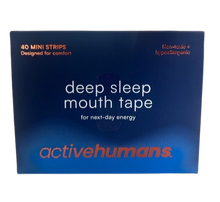 Load image into Gallery viewer, ActiveHumans Deep Sleep Mouth Tape 40 Mini Strips