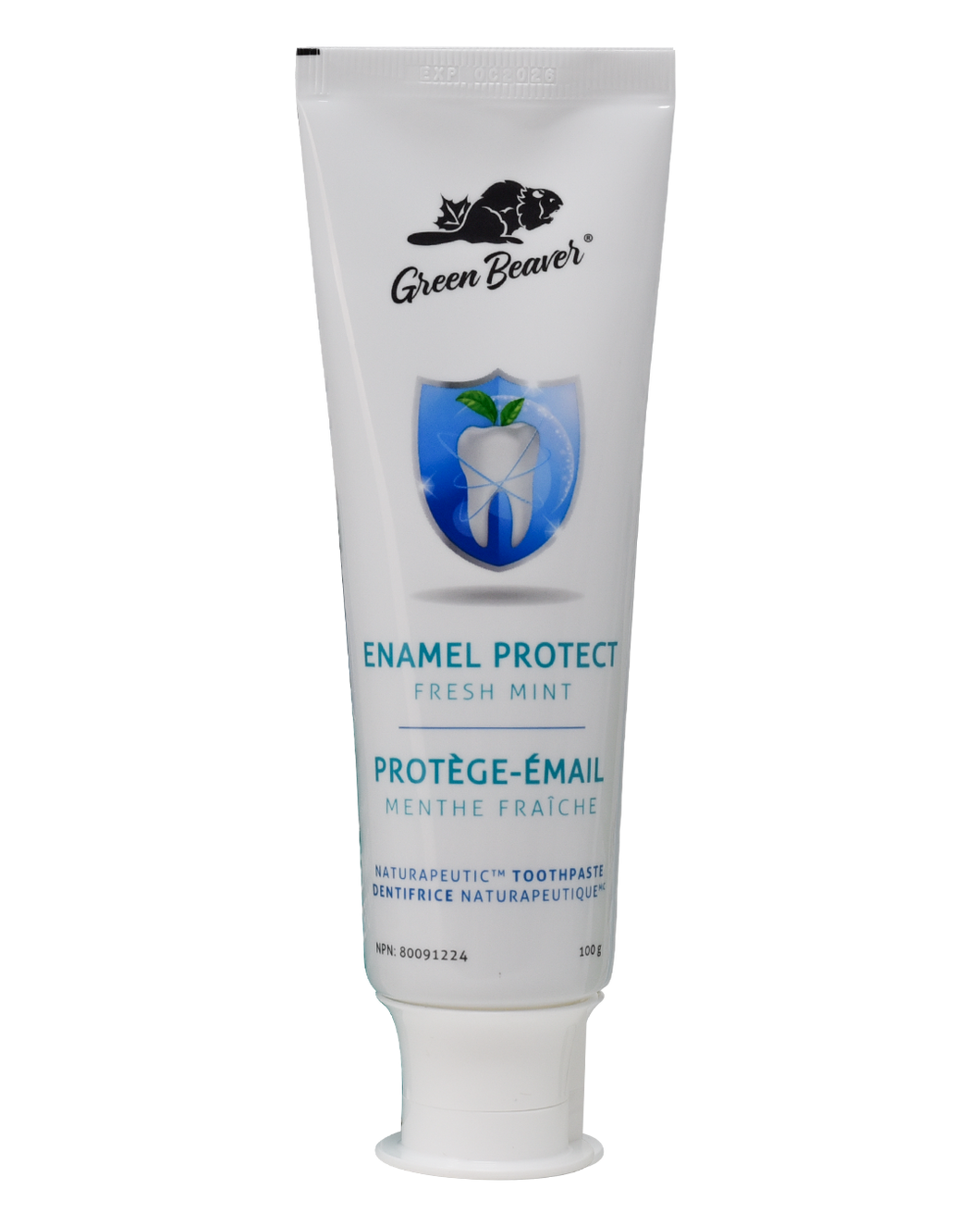 Green Beaver Naturapeutic Toothpaste Enamel Protect Fresh Mint 100g