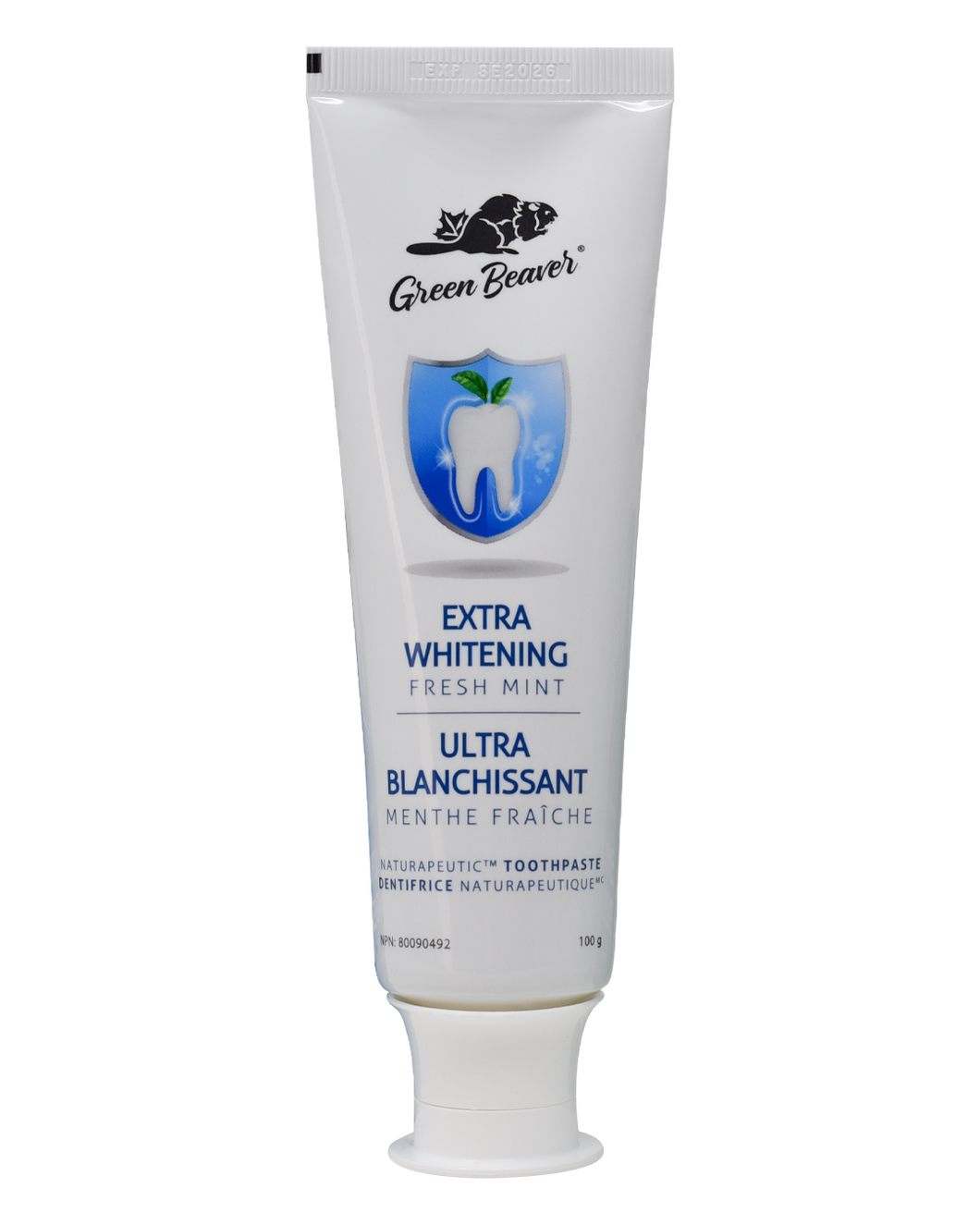 Green Beaver Naturapeutic Toothpaste Extra Whitening Fresh Mint 100g
