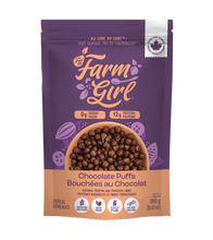 Load image into Gallery viewer, Farm Girl Chocolate Puffs 280g