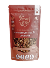 Load image into Gallery viewer, Farm Girl Cinnamon Maple Granola 300g
