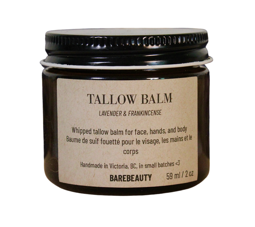 BareBeauty Lavender & Frankincense Whipped Tallow Balm 59ml