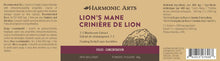 Load image into Gallery viewer, Harmonic Arts Lion&#39;s Mane Capsules 60s
