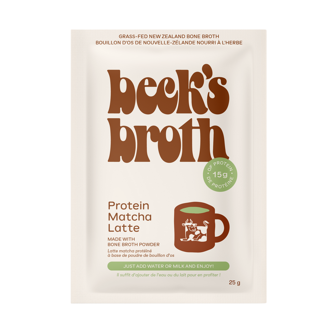 Beck's Broth Protein Matcha Latte 21g