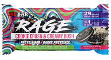 Load image into Gallery viewer, ME BAR Rage Protein Bar Cookie Crush &amp; Creamy Rush 65g