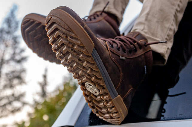 Lems Boulder Summit Waterproof Boot Unisex Rugged Bark – Health