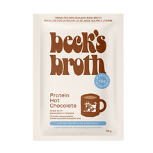 Load image into Gallery viewer, Beck&#39;s Broth Protein Hot Chocolate 21g

