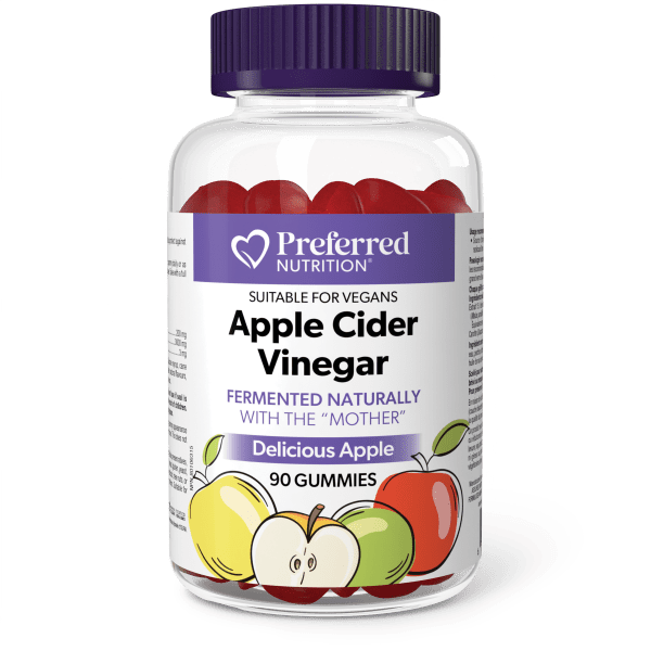 Preferred Nutrition Apple Cider Vinegar Gummies 90's