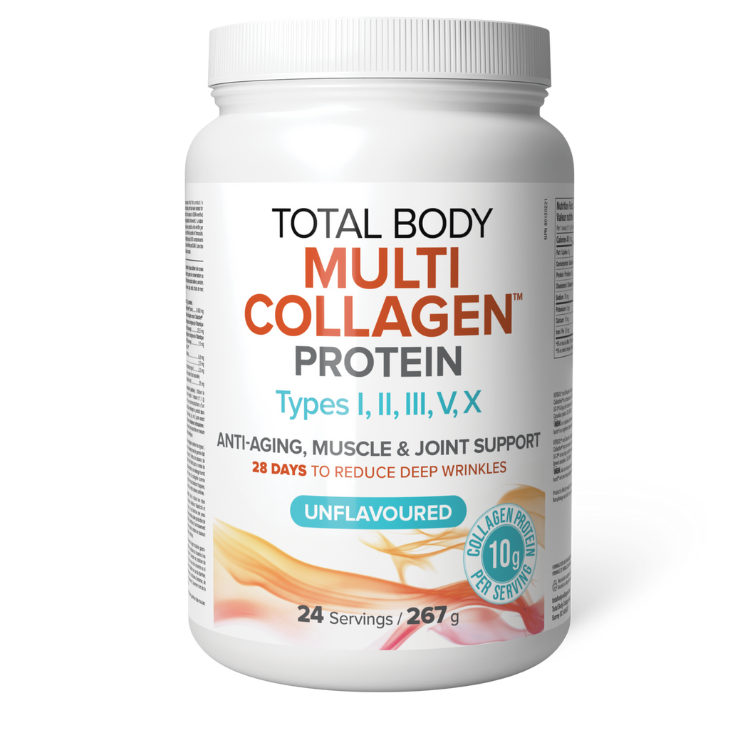 Natural Factors Total Body Multi Collagen Protein Unflavoured 267g