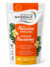 Load image into Gallery viewer, Gandalf Hawaiian Spirulina 1000mg 120 tablets