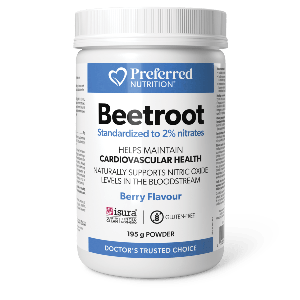 Preferred Nutrition Beetroot Powder 195g | Health Essentials Canada