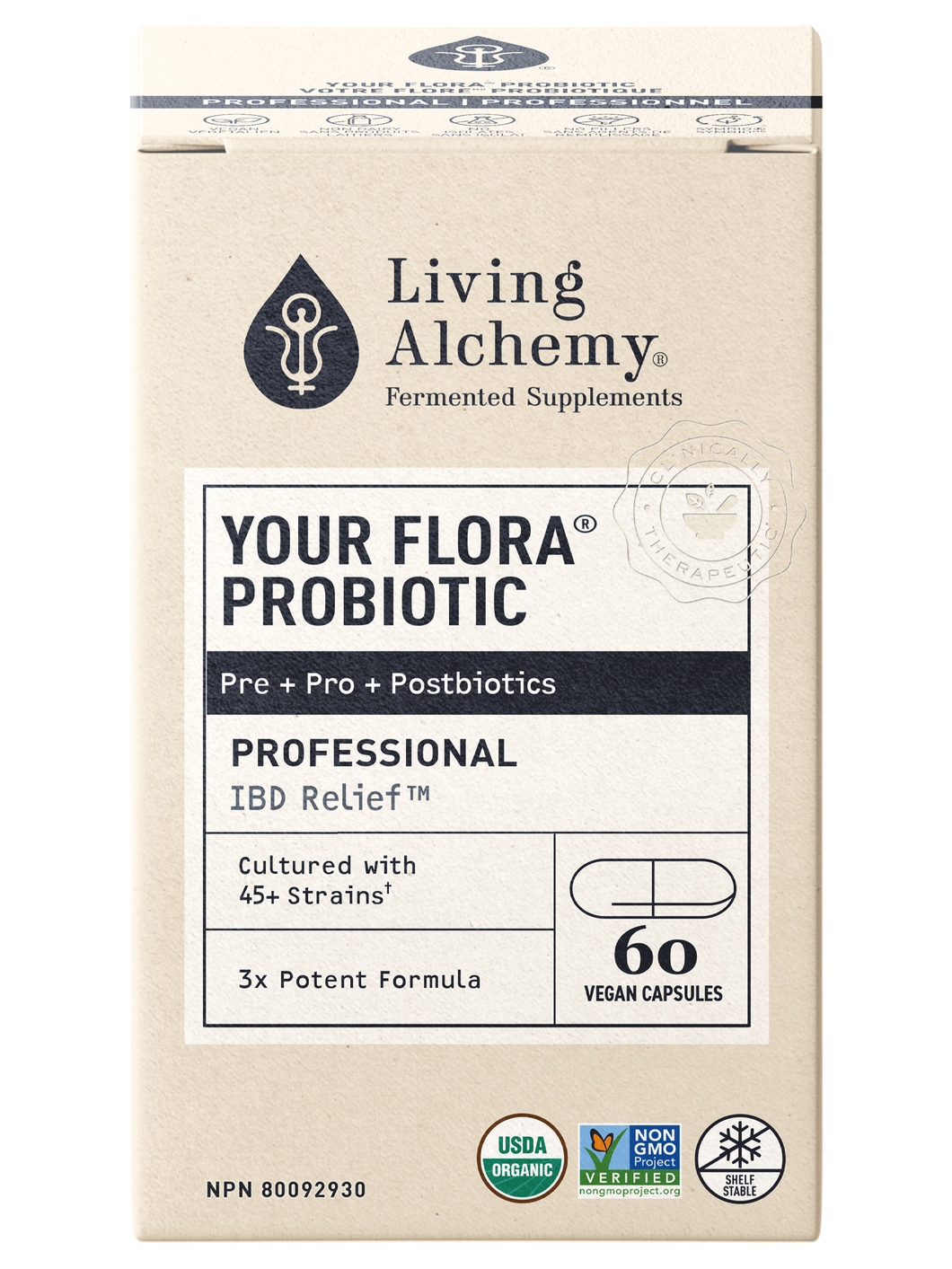 Living Alchemy Your Flora Professional 60's