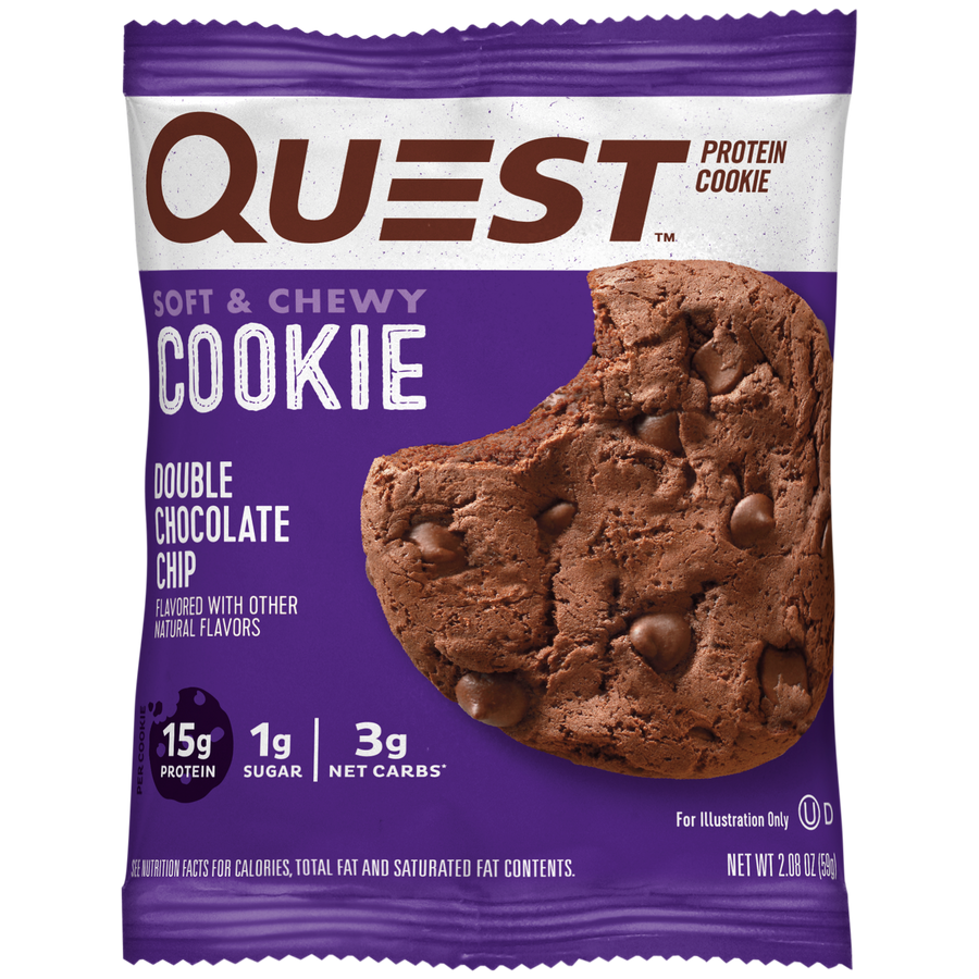 Quest Double Chocolate Chip Protein Cookie 59g