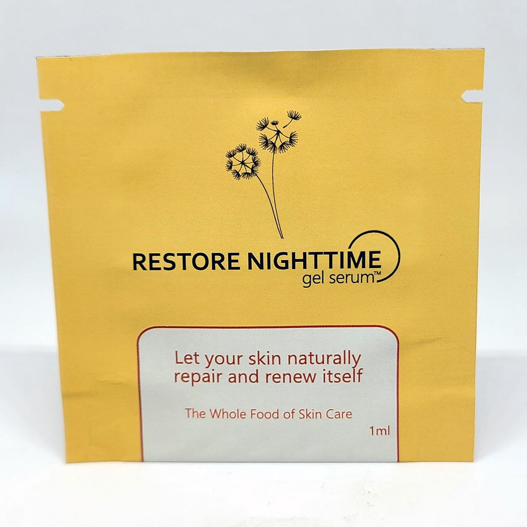 Vintage Tradition Restore Nighttime Gel Serum™ with Green Pasture® Oils 1mL