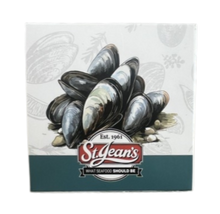 Load image into Gallery viewer, St. Jeans Smoked Pacific Mussels 70g