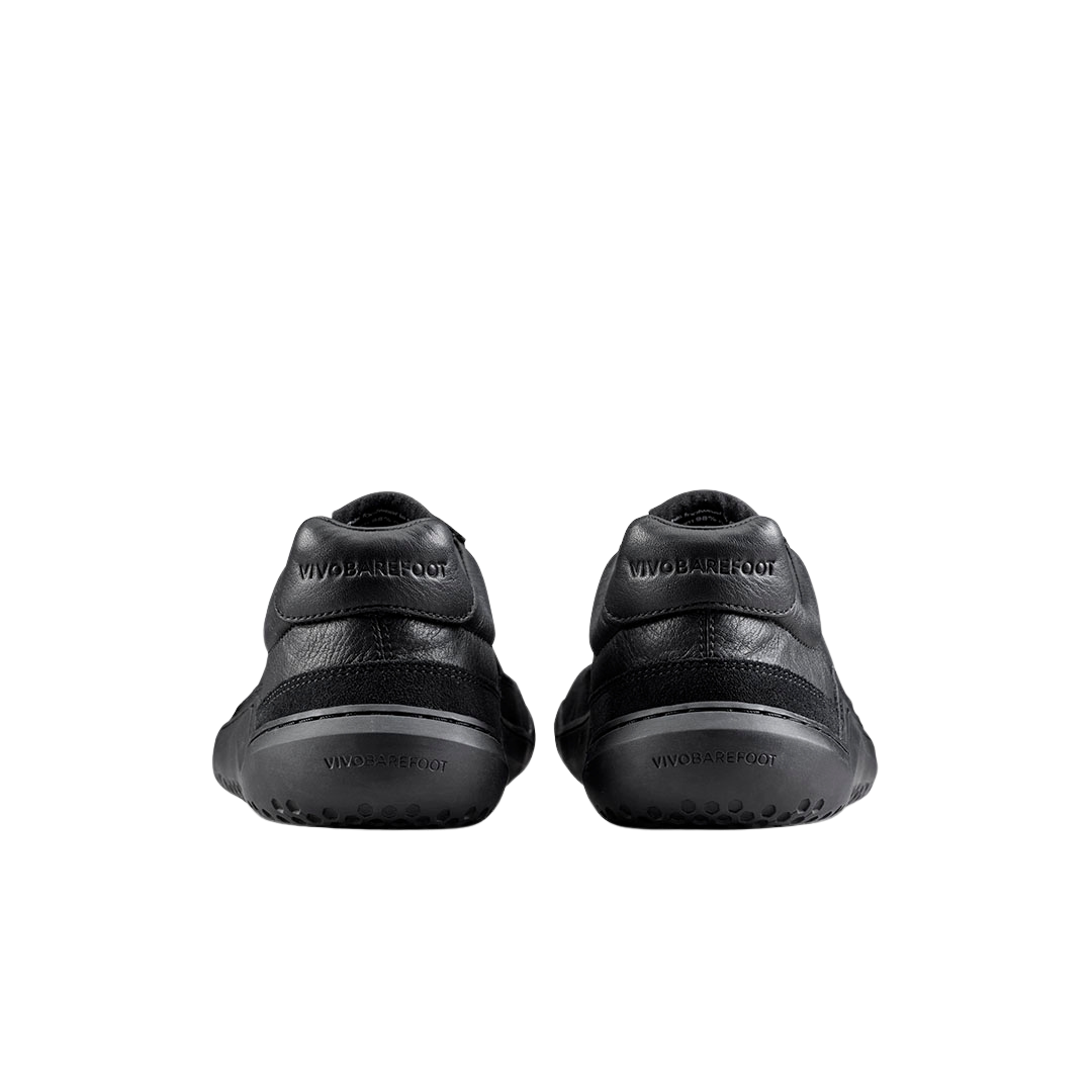 Vivobarefoot Gobi II Sneaker Leather Mens Obsidian – Health Essentials