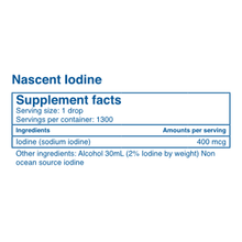 Load image into Gallery viewer, Truehope Nascent Iodine Advanced 30ml