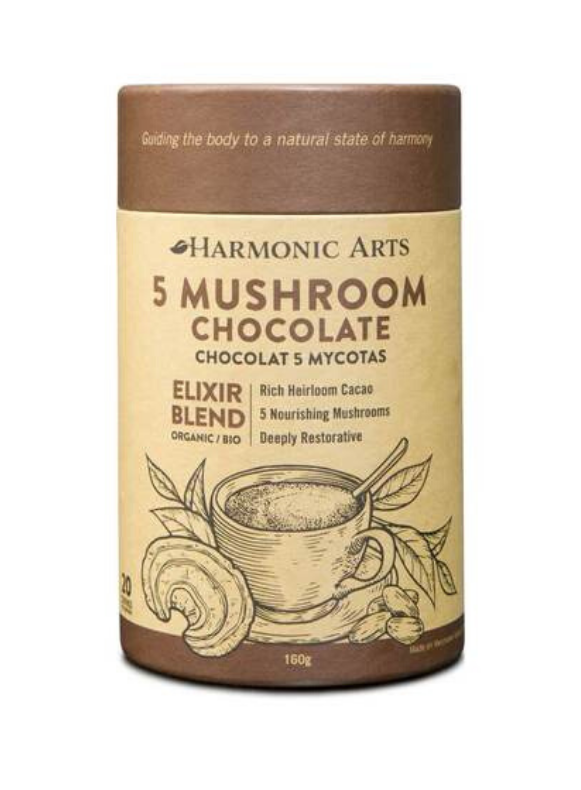 Harmonic Arts 5 Mushroom Drinking Chocolate Elixir 160g