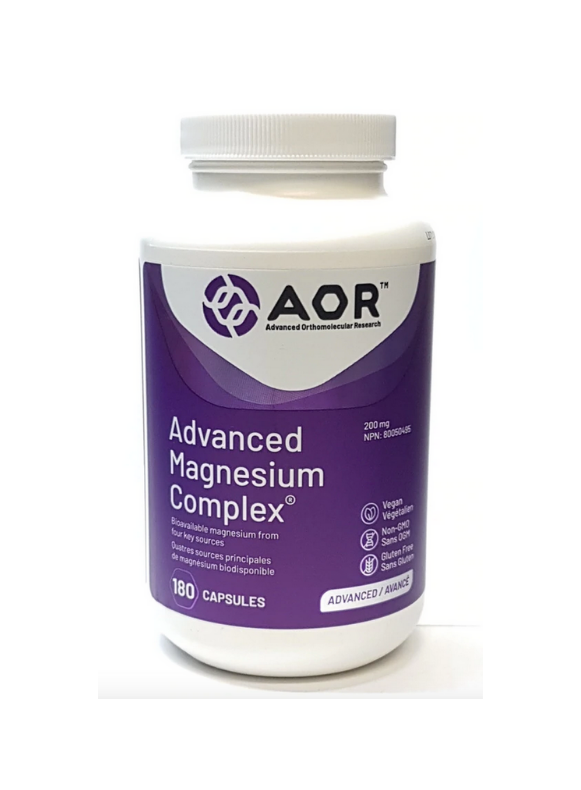 Aor Advanced Magnesium 180 Capsules Health Essentials