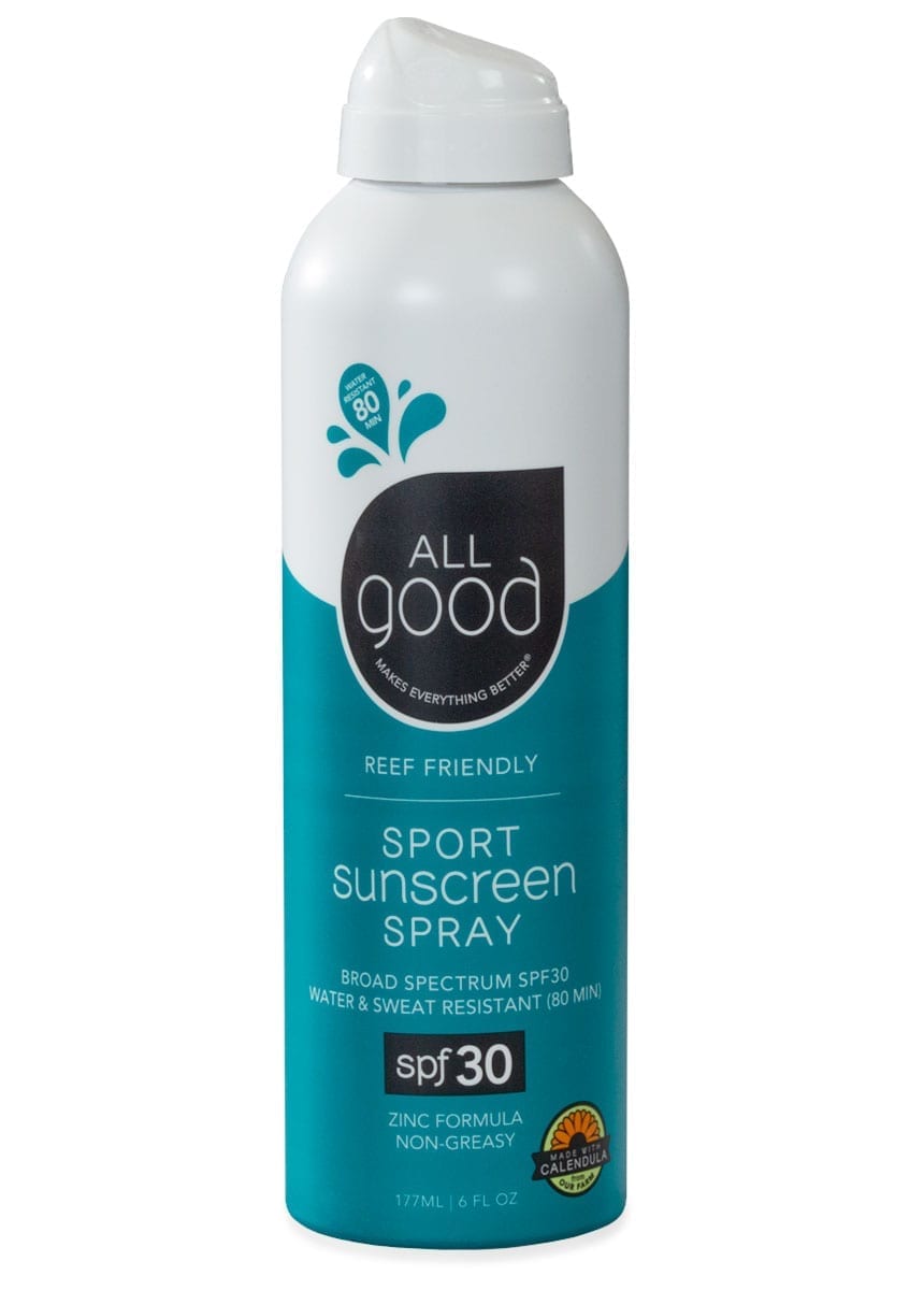 All Good SPF 30 Sport Mineral Sunscreen Spray 177mL