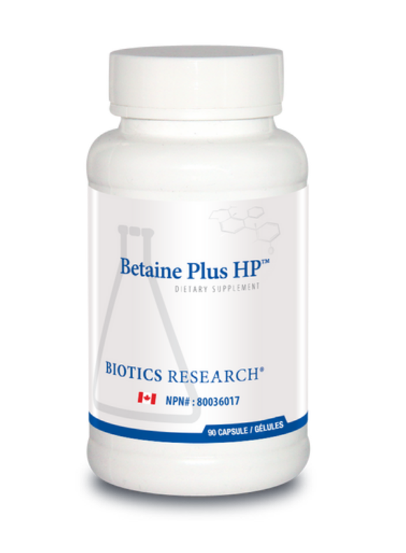 Biotics Research Betaine Plus HP 90 capsules