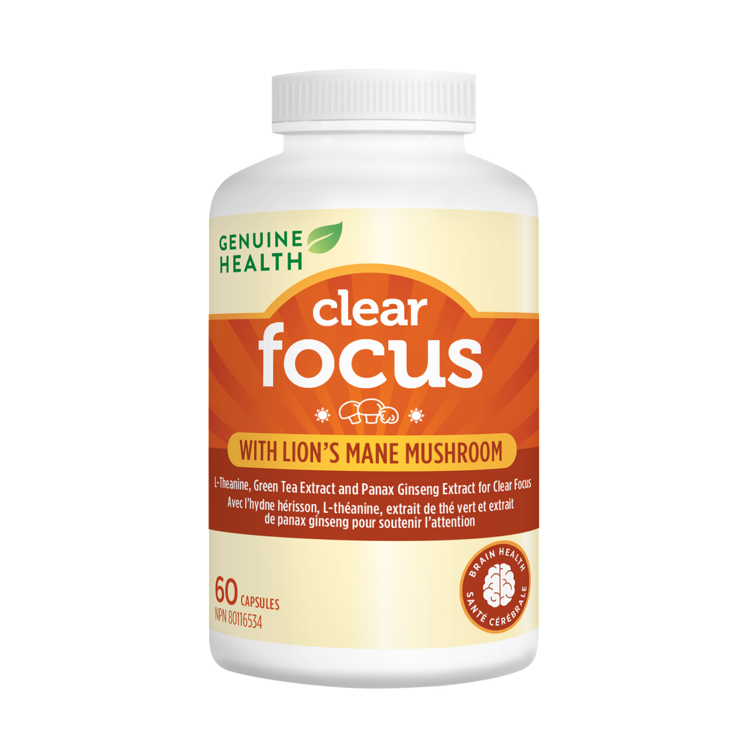 Genuine Health Clear Focus 60 Capsules