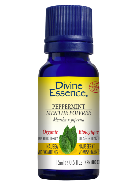 Divine Essence Organic Peppermint Essential Oil