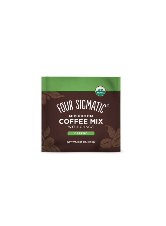 Four Sigmatic Mushroom Coffee Mix Defend w/Chaga & Cordyceps 2.5g (single packet)
