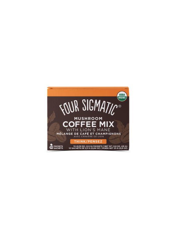Four Sigmatic Mushroom Coffee Mix Think w/Lion's Mane & Chaga 25g (10 packets)