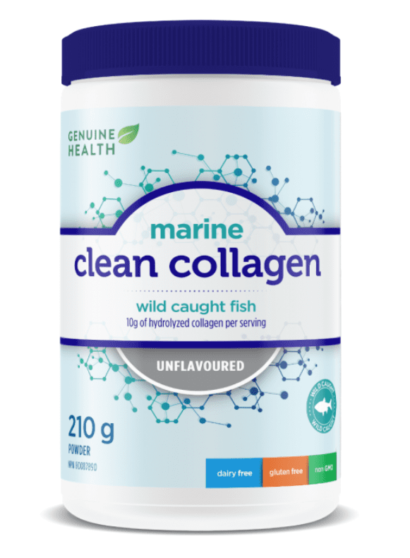 Genuine Health Clean Collagen, Marine, Unflavoured 210g