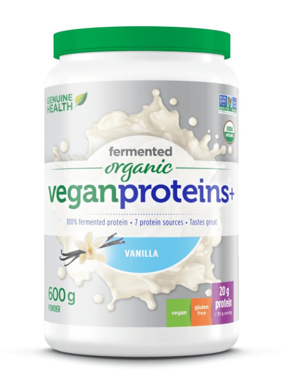 Genuine Health Fermented Vegan Protein+ Vanilla 600g