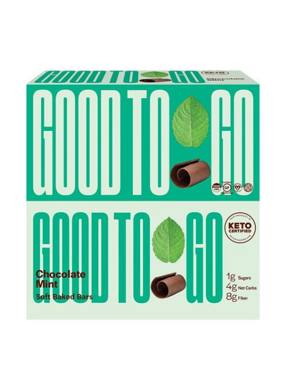 Good To Go Chocolate Mint Snack Bar Case 9 Bars