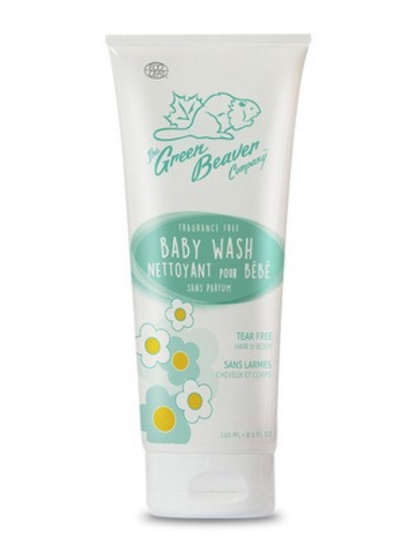 Green Beaver Fragrance Free Natural Baby Wash 240ml