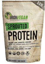 Load image into Gallery viewer, Iron Vegan Sprouted Unflavoured Vegan Protein 1kg