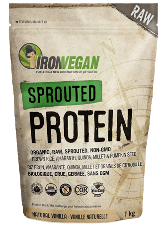 Iron Vegan Sprouted Vanilla Vegan Protein 1kg